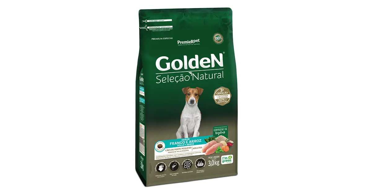 GOLDEN SN ADULTO RAZA PEQUEÑA 3KG