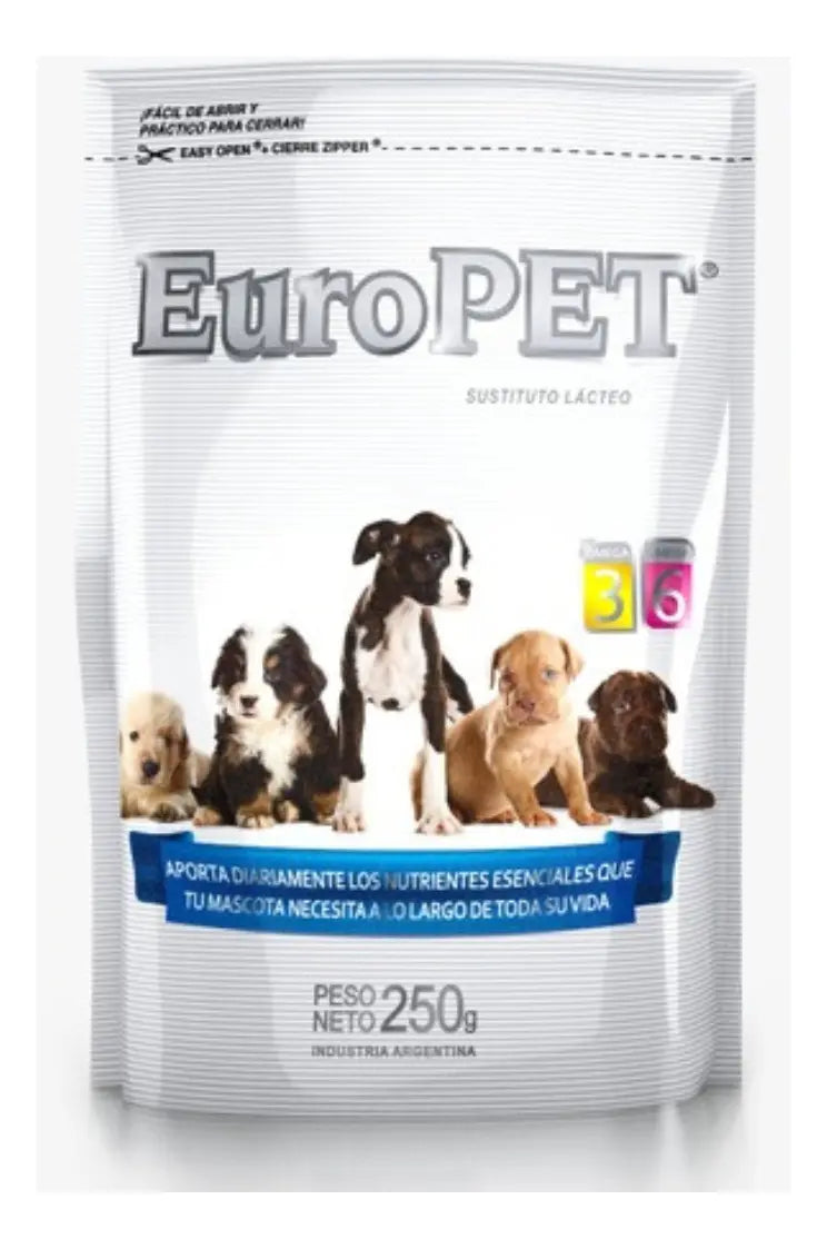 SUSTITUTO LACTEO EUROPET PERRO 250 G