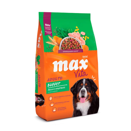 MAX VITA BUFFET PERROS ADULTOS 20+2Kg.