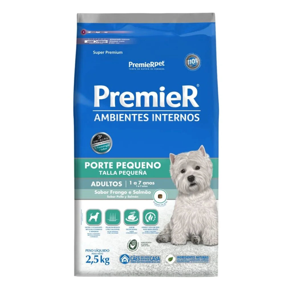 PREMIER AMB. INTERNOS ADULTO RAZA PEQUEÑA 2,5KG