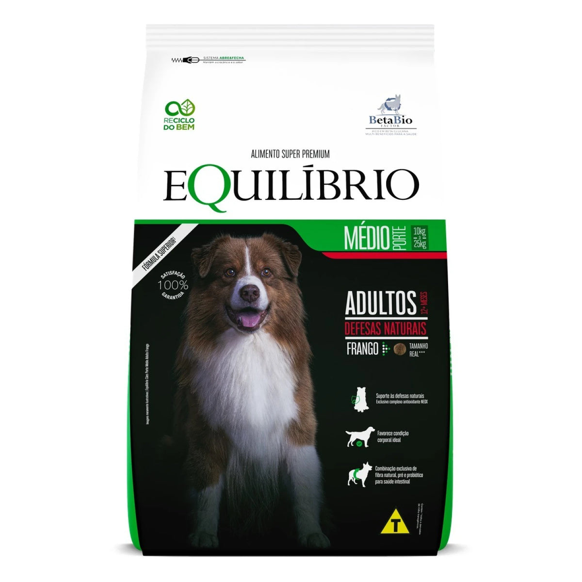 EQUILIBRIO ADULTO RAZA MEDIANA 15 KG