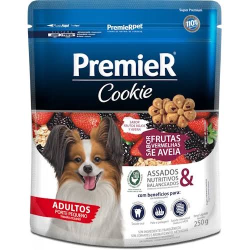 PREMIER COOKIE FRUTOS ROJOS Y AVENA 250 G