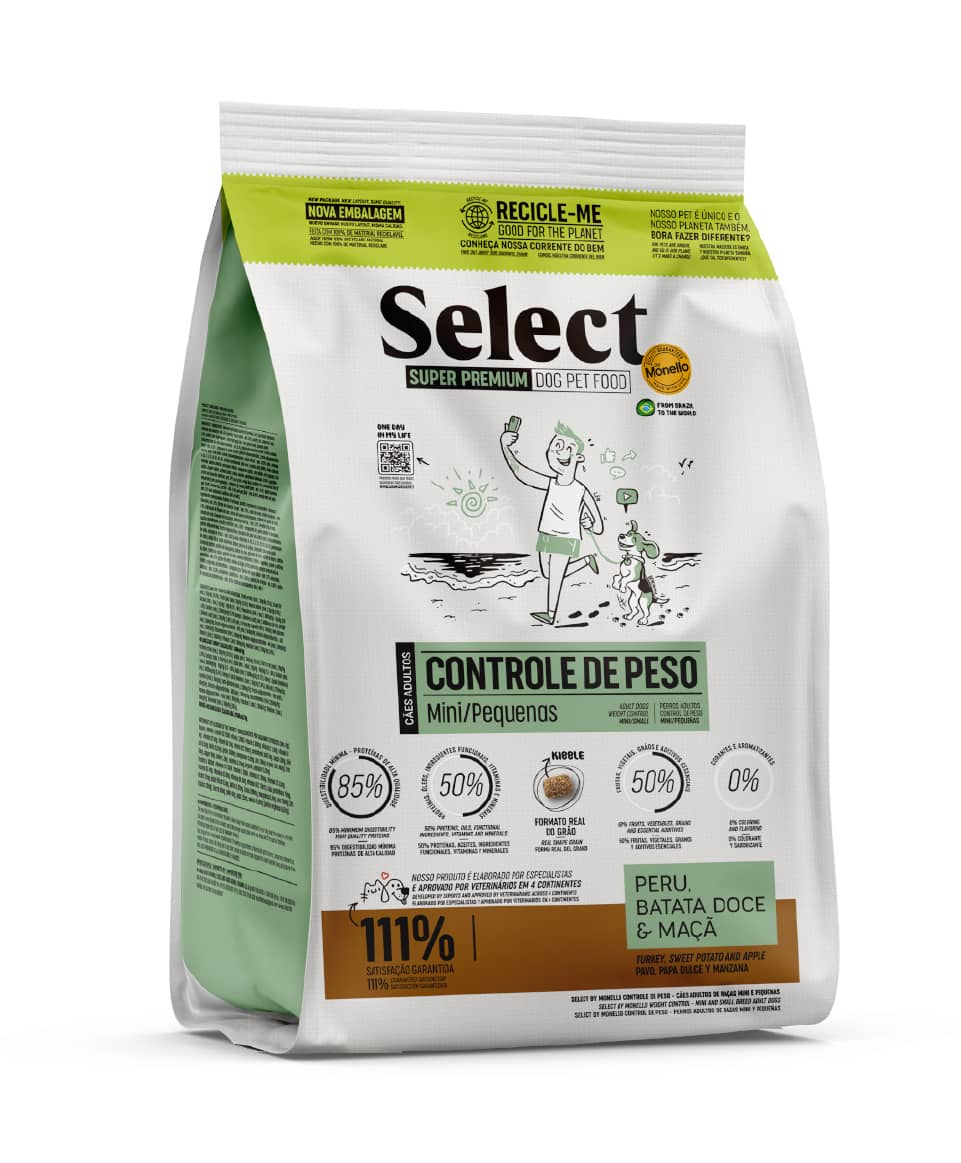 SELECT CONTROL DE PESO RAZA PEQUEÑA Y MINI 2KG