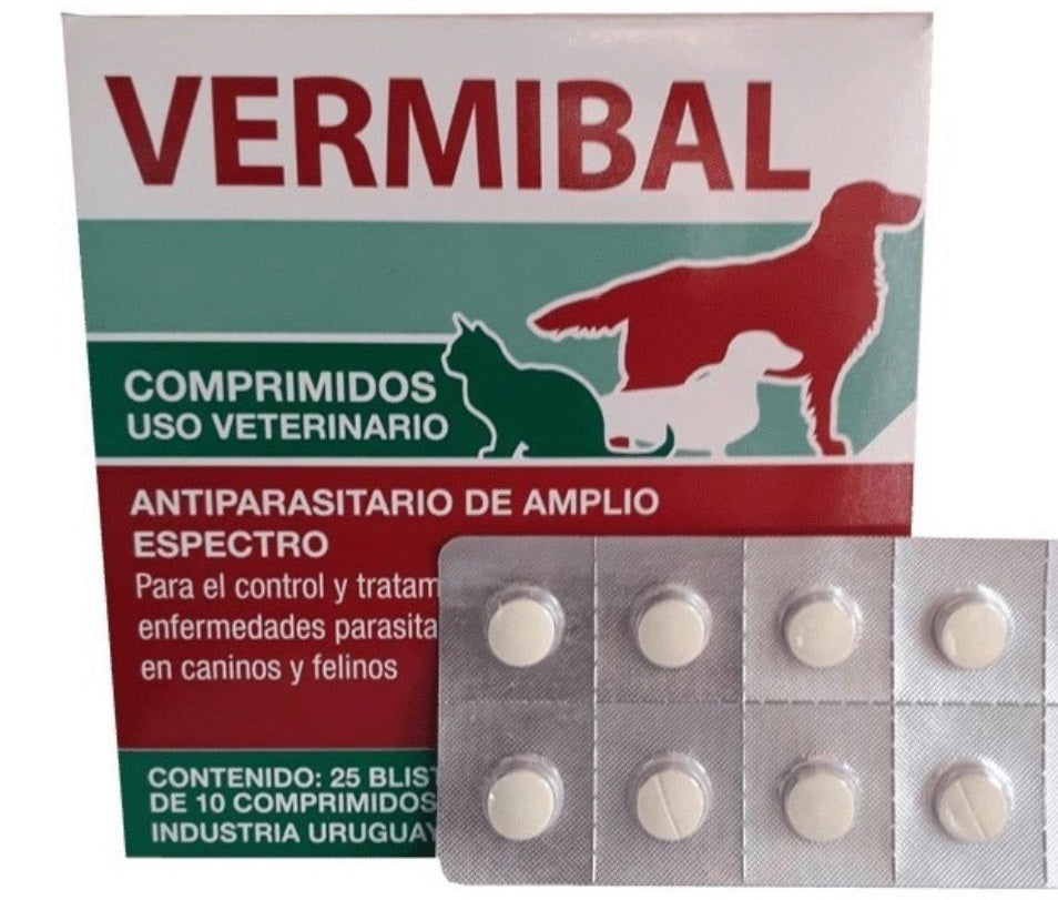 VERMIBAL - ANTIPARACITARIO ( 1 COMPRIMIDO)