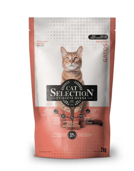 CAT SELECTION ETIQUETA NEGRA ADULTOS 2KG
