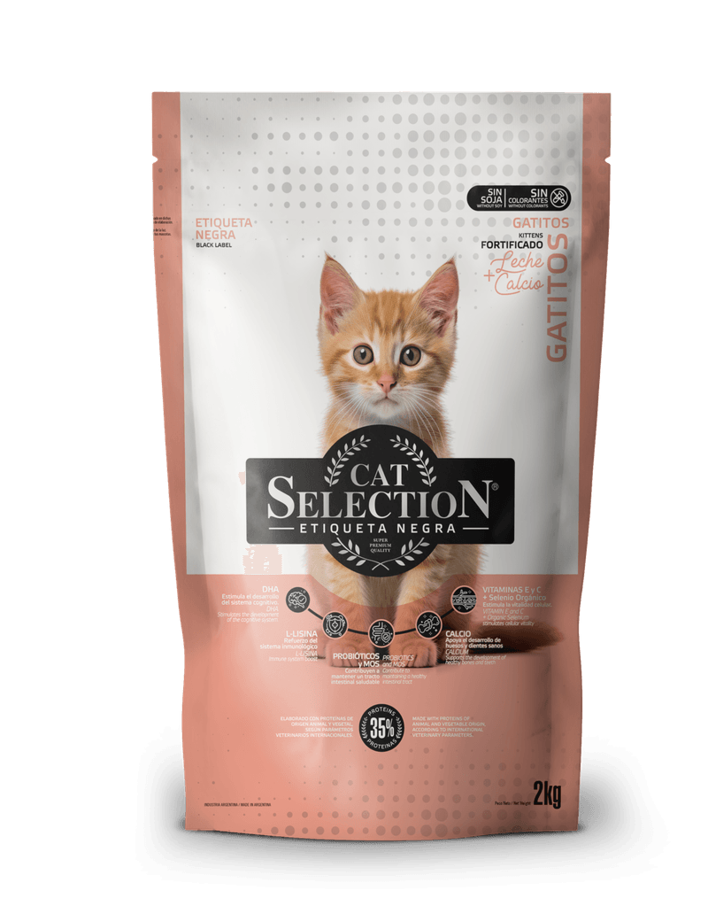 CAT SELECTION ETIQUETA NEGRA GATITOS 2KG