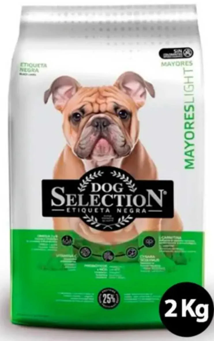 ETIQUETA NEGRA DOG SELECTION LIGHT 2KG