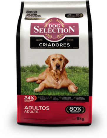 DOG SELECTION CRIADORES ADULTO 8KG