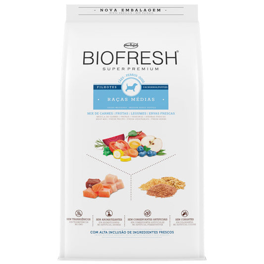 BIOFRESH Cachorros Razas Medias 15Kg.