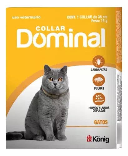 COLLAR DOMINAL GATOS.