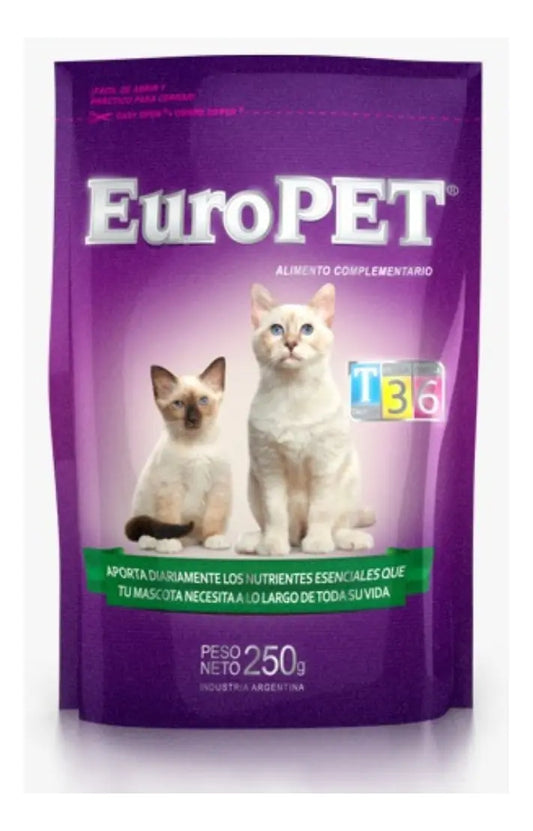 ALIMENTO COMPLEMENTARIO EUROPET GATO 250 G