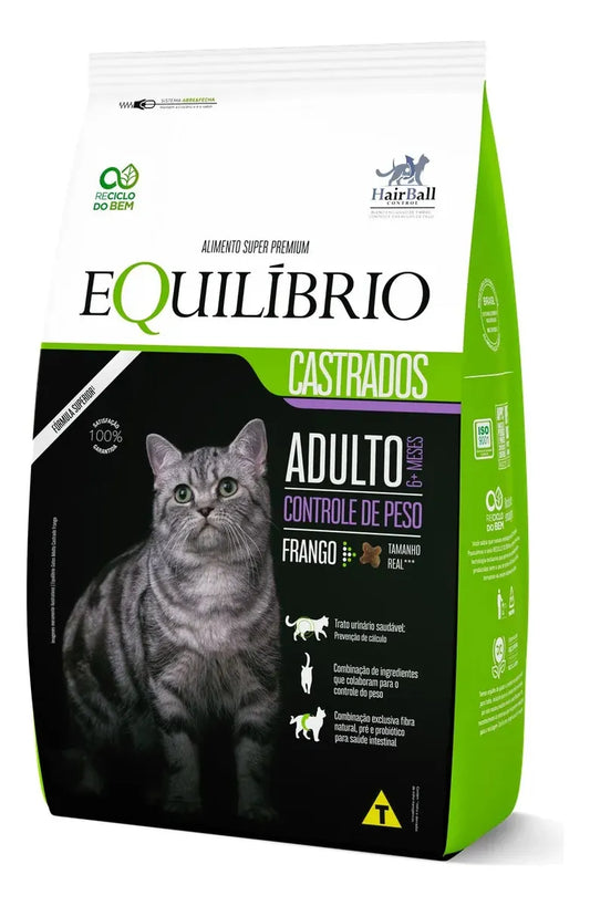 EQUILIBRIO GATO CASTRADOS 7,5 KG