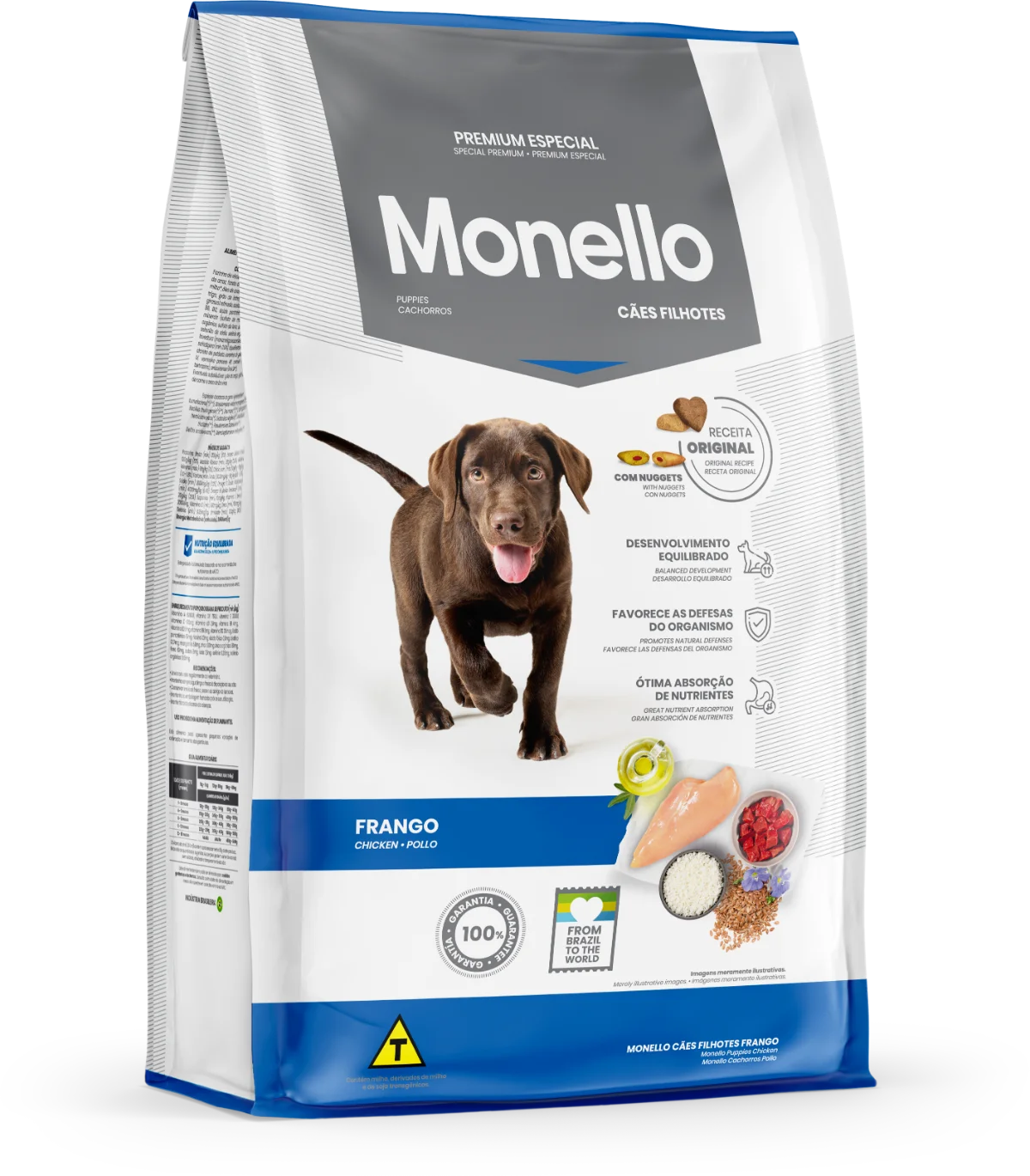 MONELLO CACHORROS sabor Pollo 15Kg.