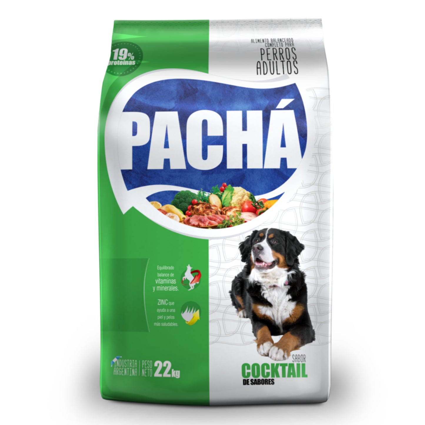 PACHÁ PERROS ADULTOS 22Kg.