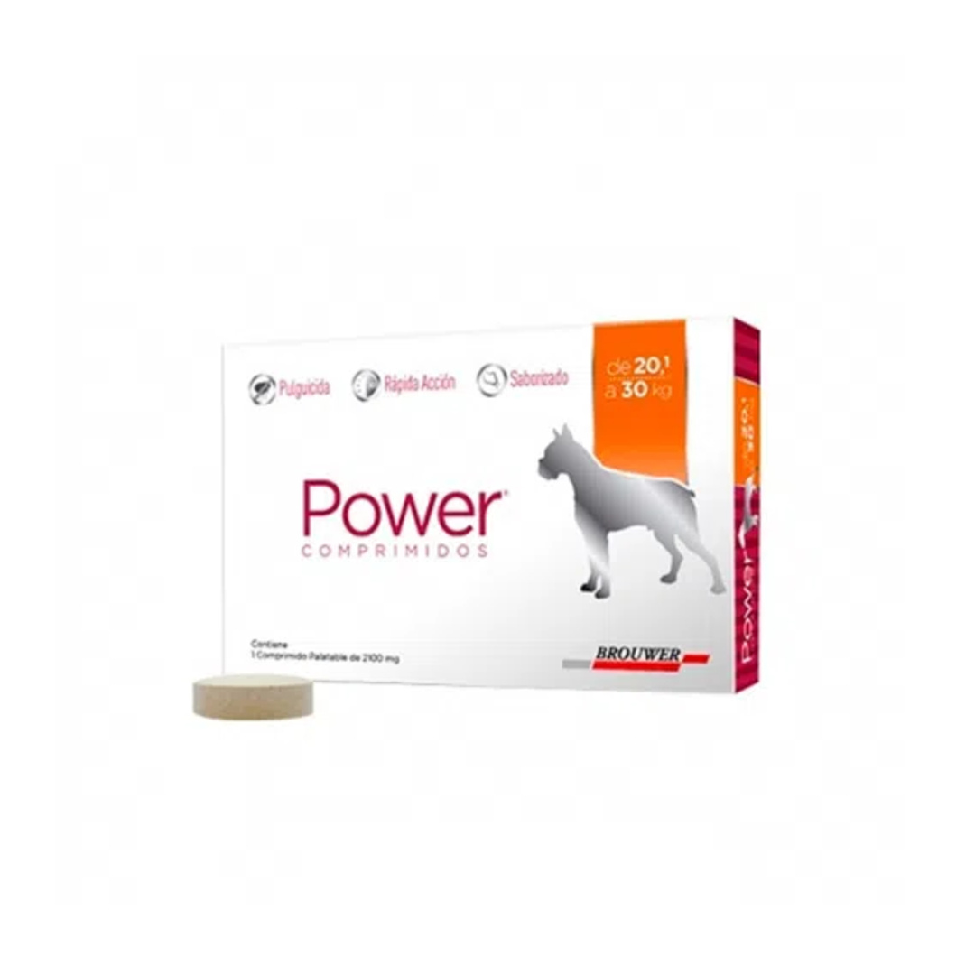 POWER COMPRIMIDOS PERROS(20.1-30Kg).