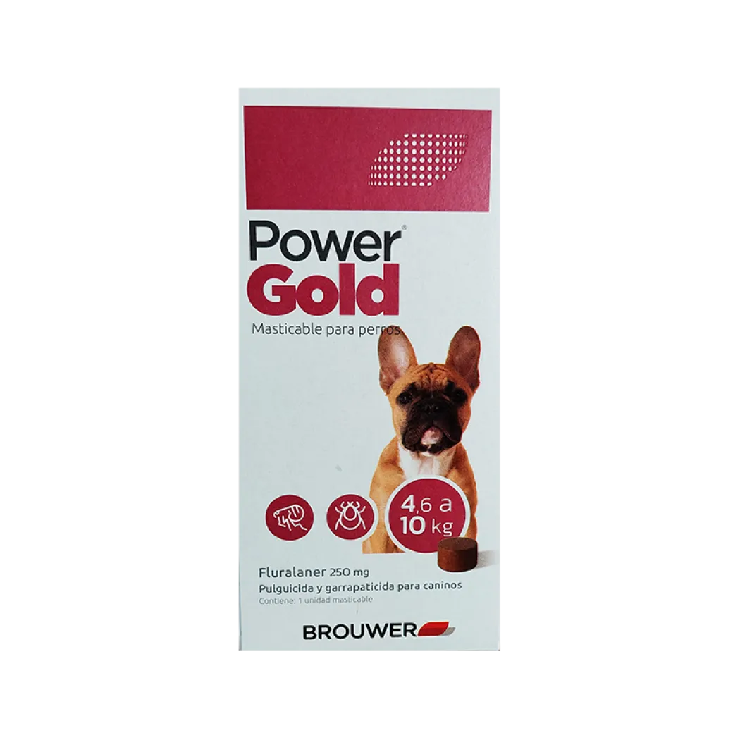 POWER GOLD 1 COMPRIMIDO MASTICABLE(4.6-10Kg).