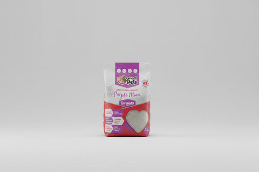 AGLOMERNATE PURPLE MOON LAVANDA GREAT PETS 4KG
