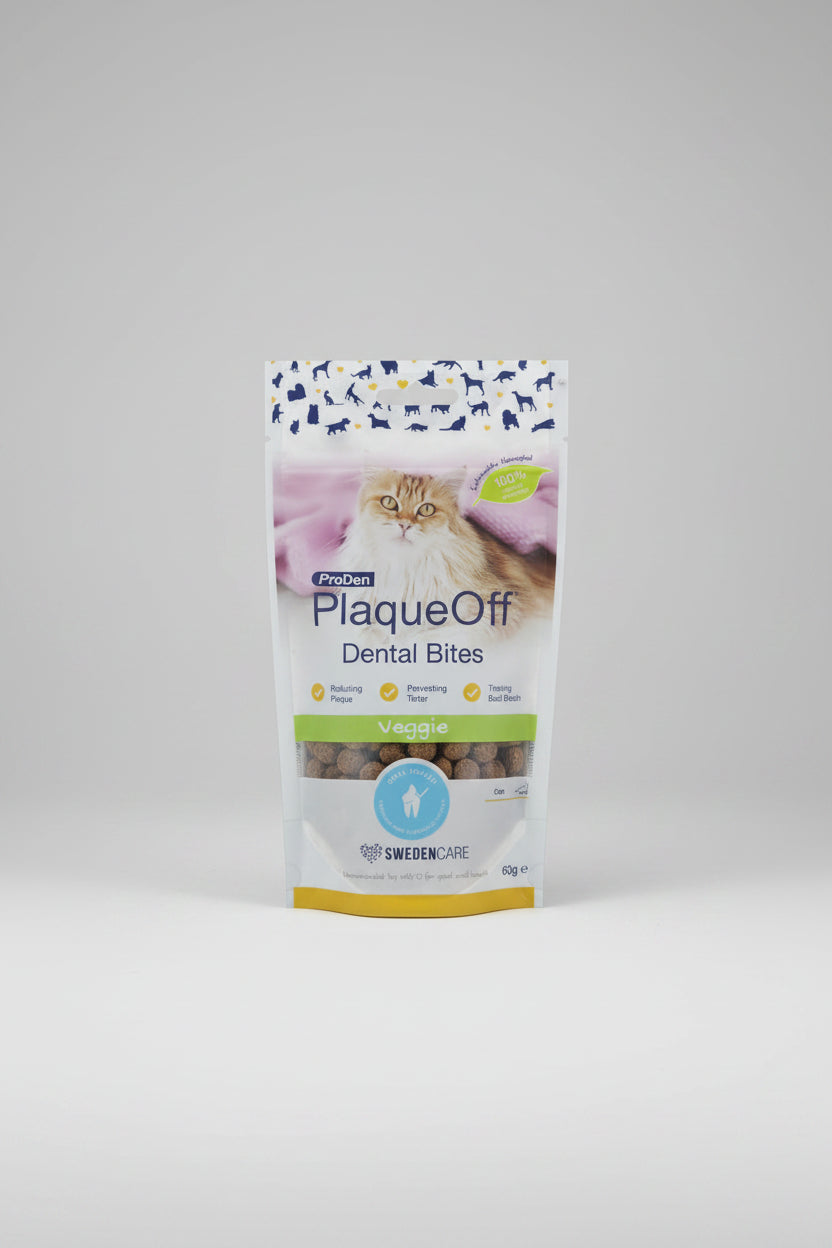 ProDen PlaqueOff Dental Bites Gatos 60 g