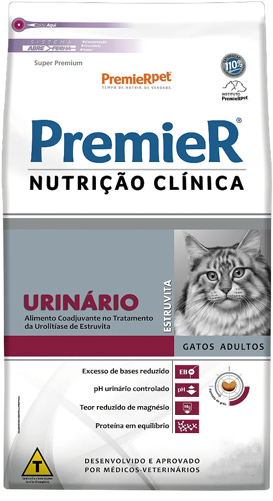PREMIER  CLINICA URINARY ESTRUVITA GATOS 1,5KG