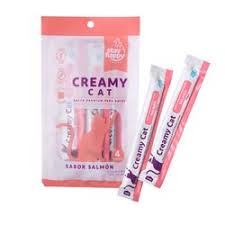 CREAMY CAT STAY HAPPY (PAQUETE CON  4 UNIDADES)