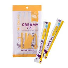 CREAMY CAT STAY HAPPY (PAQUETE CON  4 UNIDADES)
