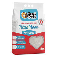 AGLOMERANTE BLUE MOON NATURAL GREAT PETS 4KG