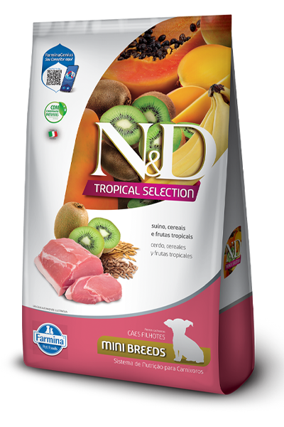 N&D ADULTO RAZA PEQUEÑA 2,5 KG TROPICAL SELECTION (CERDO, CEREALES Y FRUTAS TROPICALES)