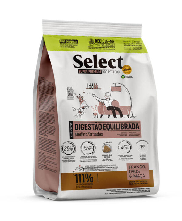 SELECT DIGESTION EQUILIBRADA RAZA MEDIANA Y GRANDE 7KG