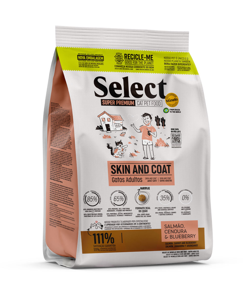 SELECT GATOS SKIN AND COAT 1,5KG