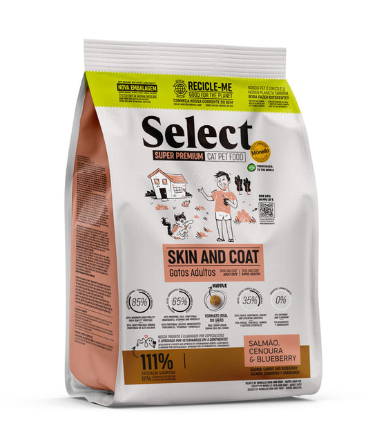 SELECT GATOS SKIN AND COAT 1,5KG